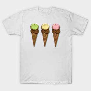 Ice Cream Cones T-Shirt